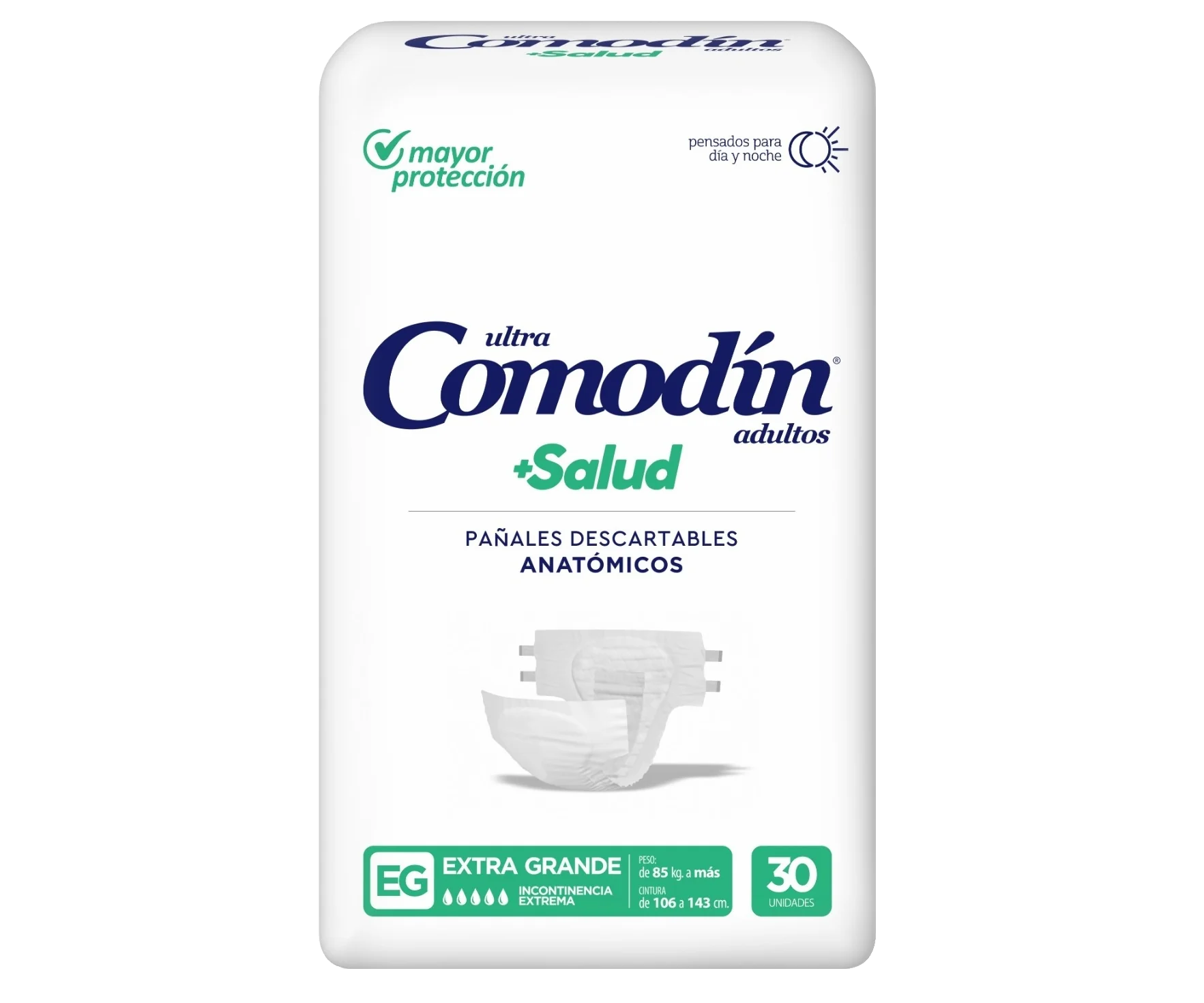 Pañal Comodín +Salud Extra Grande
