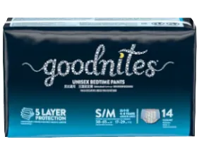 Goodnites S-M (Pequeño-Mediano)