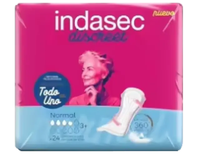 Indasec Normal hasta 400 ml.
