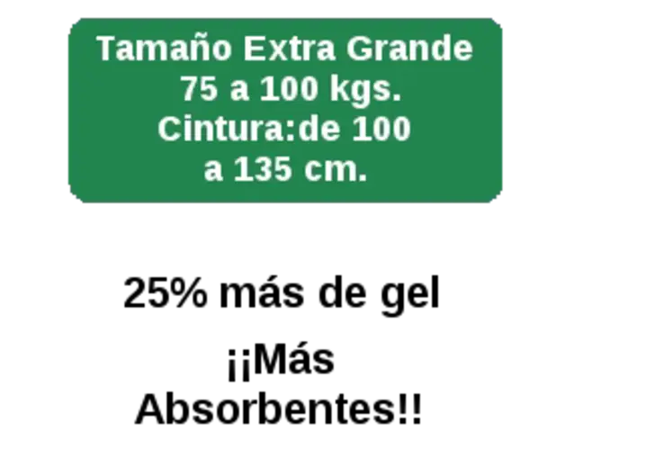 Nonisec Clásico Extra Grande